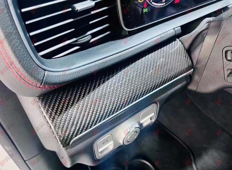 Dry Carbon Fiber Car Inner Trim Kits Fits Benz S-Class GLS450 580 GLS63 AMG 20UP gallery