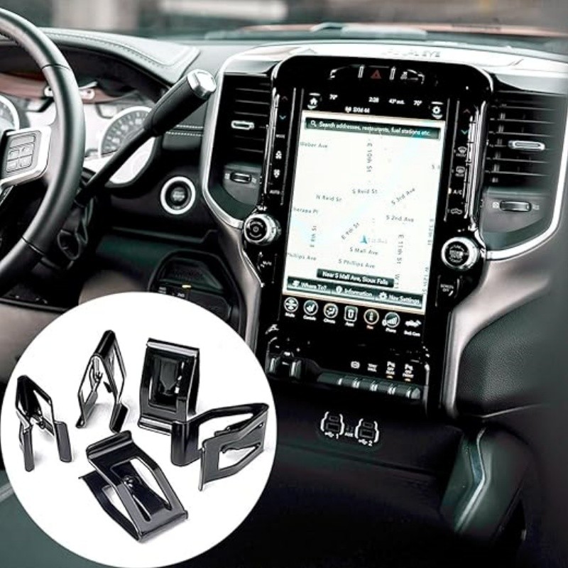 50PCS Universal Car Dashboard Retainer Metal Front Console Dash Panel Trim Clips gallery