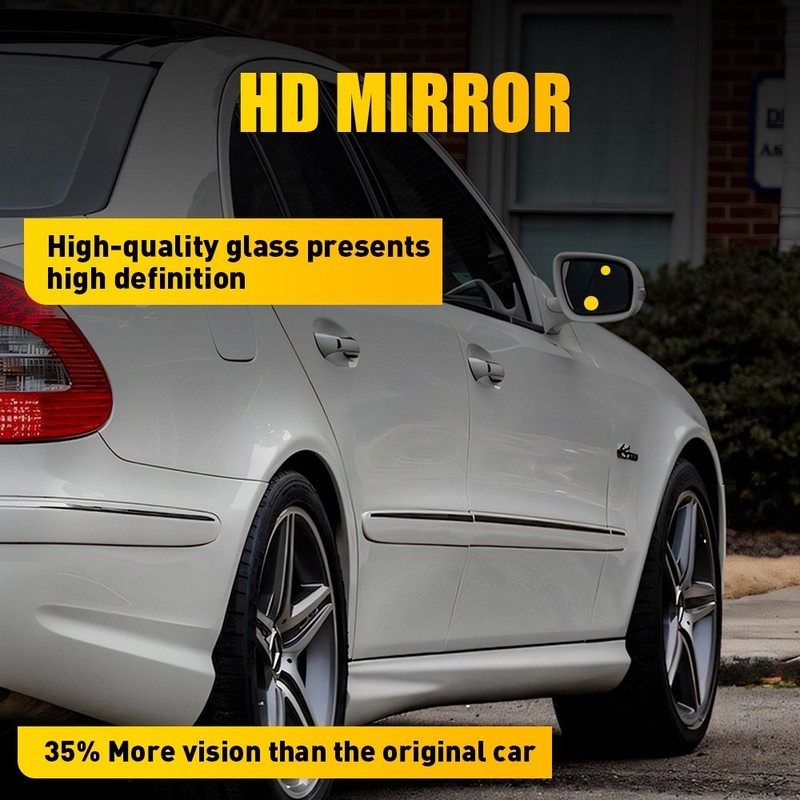 Mirror Glass Right Side Fit Mercedes W211 E320 E350 E550 07-09 A2118100821 1-5X gallery