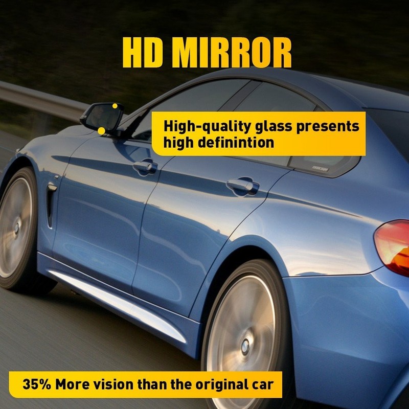 1/2SET BM1324114 Left Heated Mirror Glass For BMW 320i 328d 328i 428i 440i gallery