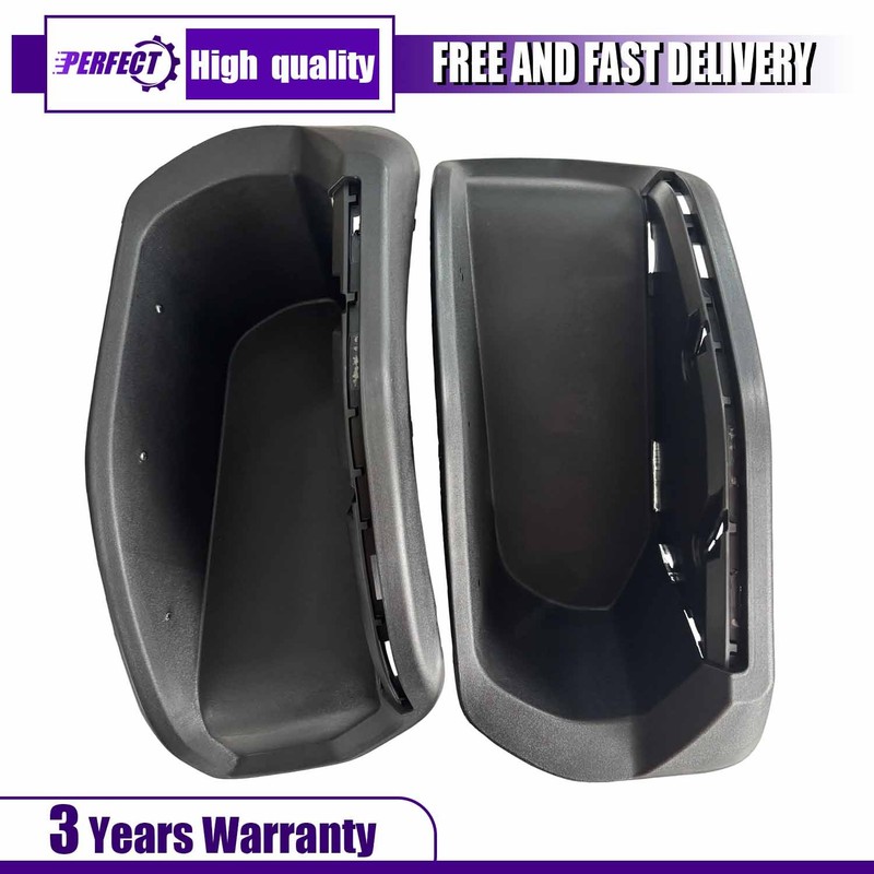 2Pcs New For Chevy Rear Left + Right Side Bumper Face Bar Trim Molding Step Pad