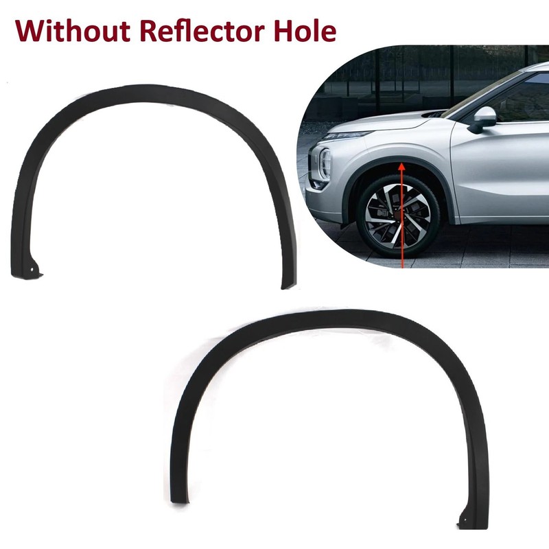 Fits 2022 2025 Mitsubishi Outlander & PHEV Front Fender Flare Trim Molding LH RH