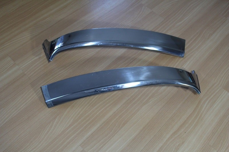1952 DeSoto Fireflite Chrome Windshield Molding Set OEM Vintage 52 gallery