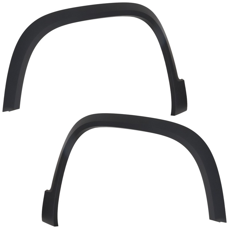 Fender Flares Moulding Trim Wheel Opening Molding Set of 2 Left & Right Pair