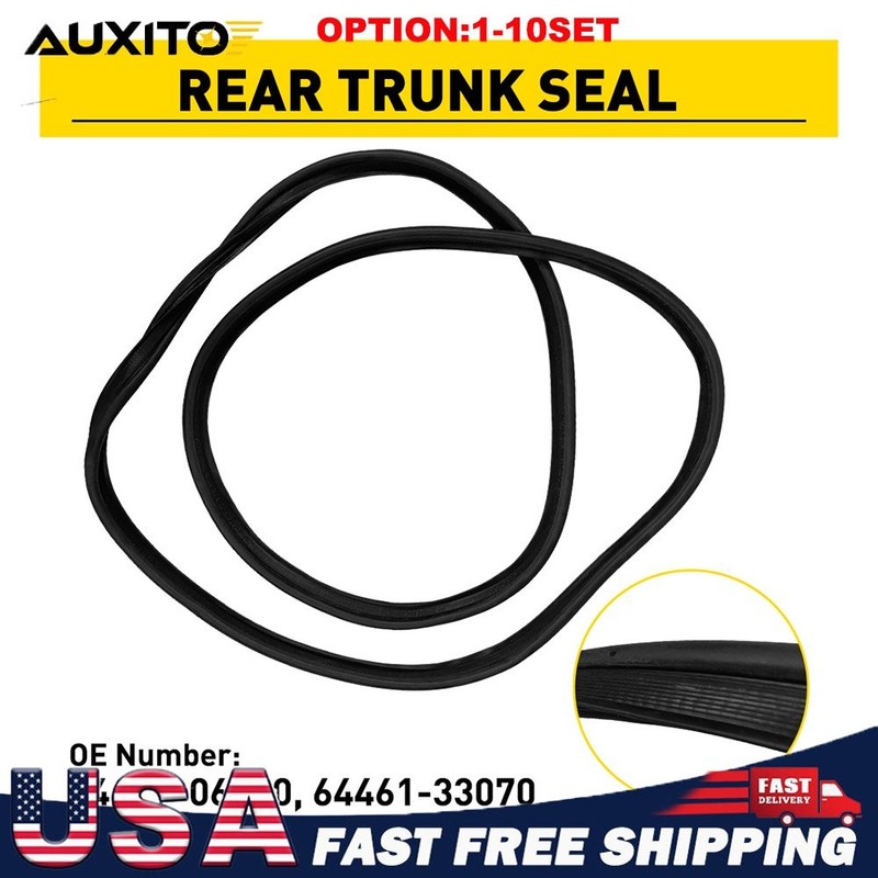 Rear Trunk Lid Rubber Seal Weatherstrip For Toyota Camry 07-11 64461-06060 1-10X