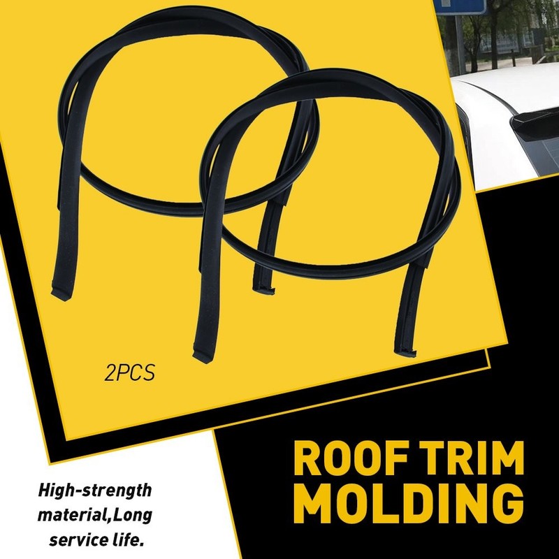 For 2014 2015 2016-2017 Toyota Corolla Sedan 75555-02270 Pair Roof Trim Molding