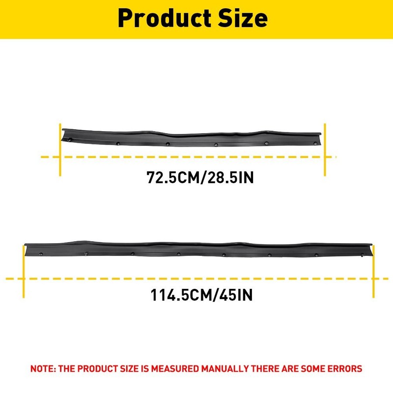 Front Rear LH RH Door Lower Weatherstrip Seal For Ford F250 F350 F450 F550 99-16 gallery