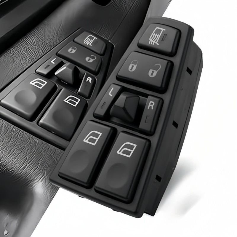 Black Power Window Control Switch for Volvo For VAH 2011-2015 Direct Fit