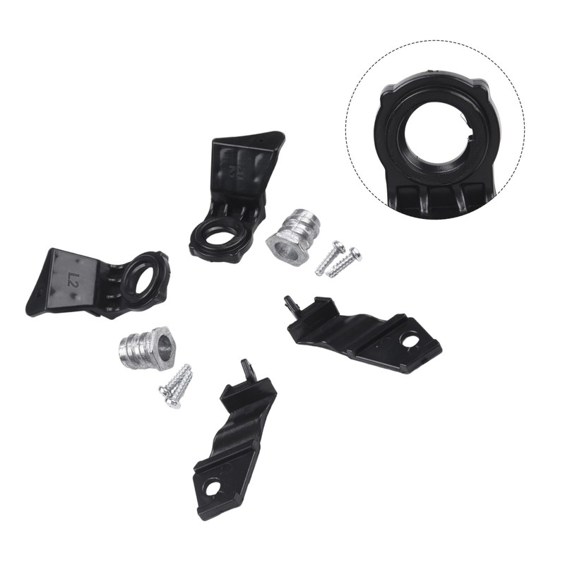 HEADLAMP HEADLIGHT BRACKET REPAIR KIT for GOLF For MK5 (2003 2009) R+L SIDE gallery