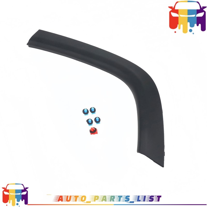 Wheel Opening Molding Fender Flare For 2017-2025 Jeep Compass Rear Left Side