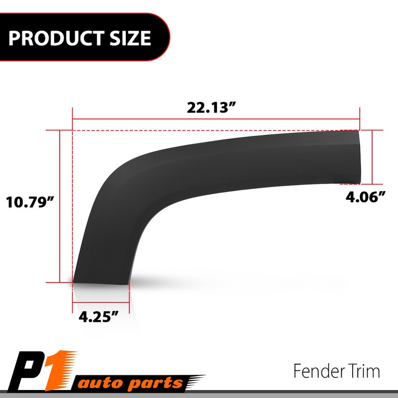 Fits Jeep 2015-2023 Renegade Wheel Fender Flare Molding Trim Rear Right Side gallery