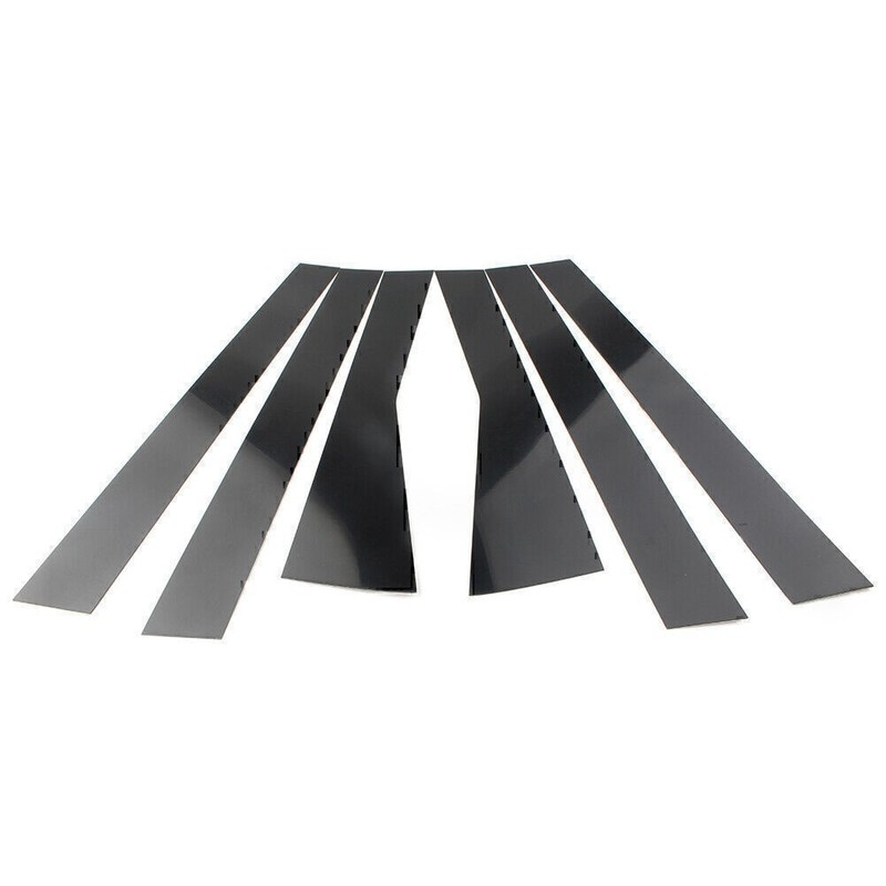 Door Trim Black Piano Cover Pillar Post 6pcs FOR Subaru Forester 2019-2021 2020 gallery