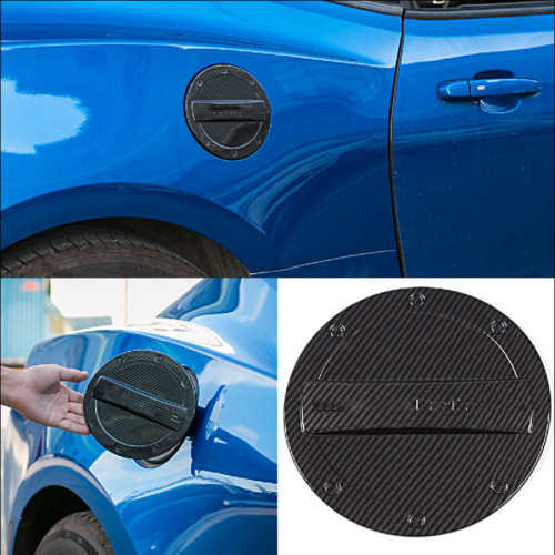 Carbon Fiber Car Fuel Tank Oil Gas Cap decor Cover Trim for Chevy Camaro 2016+