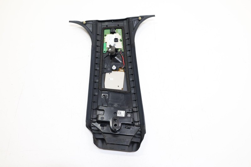 2024 - 2026 TESLA CYBERTRUCK LEFT CENTER B PILLAR APPLIQUE MOLDING W/ CAMERA OEM gallery