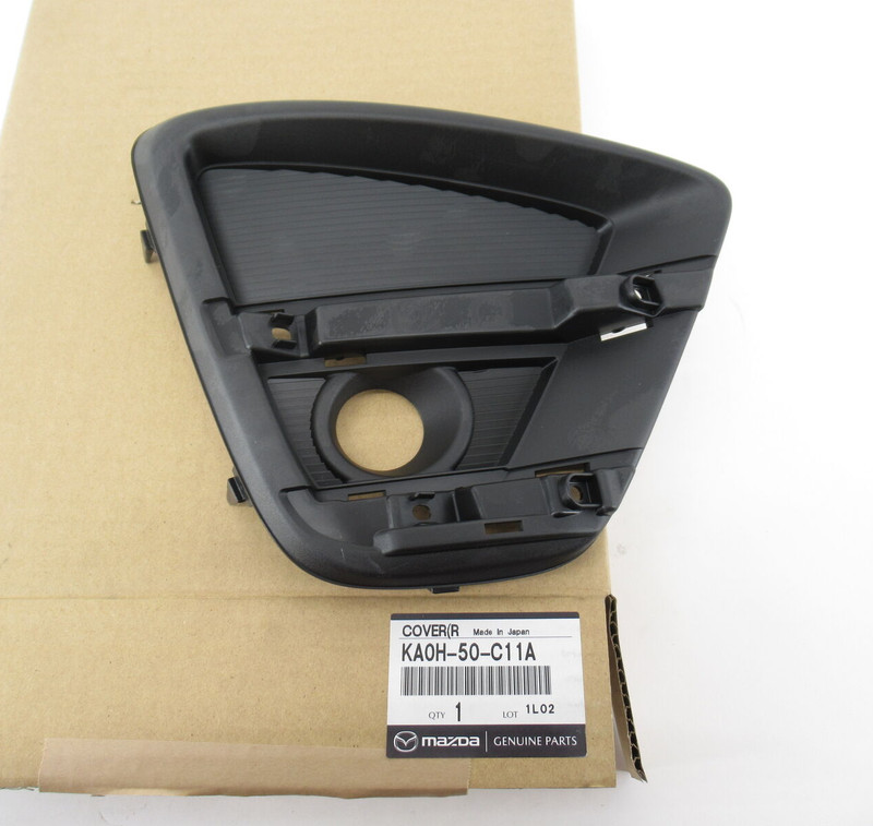 Genuine OEM Mazda KA0H-50-C11A Passenger RH Fog Light Bezel Trim Cover 2016 CX-5