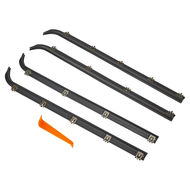 21.5" Weather Strip Outside Window Moulding Trim Seal Belt For Ford F150 - F350 gallery