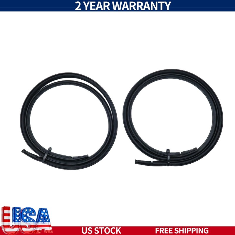 New 2PCS Roof Trim Molding Sealing Strip Fits 01-05 Lexus IS300 Fast Shipping gallery