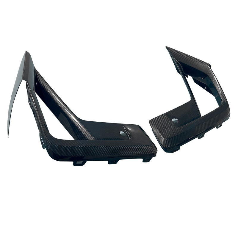 Front Fog Light Lamp Cover Trim For BMW X3M F97 X4M F98 19-23 Real Carbon Fiber gallery