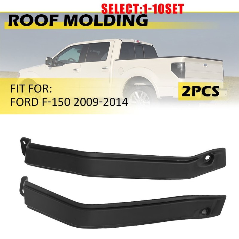 Cab Corner Roof Moldings Trim Left Right For Ford F-150 2009 2010 2011-14 2-20X