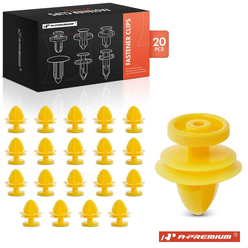 A-Premium 20x 12mm Trim Side Skirt&Sill Rocker Moulding Retainer Clip for Jaguar