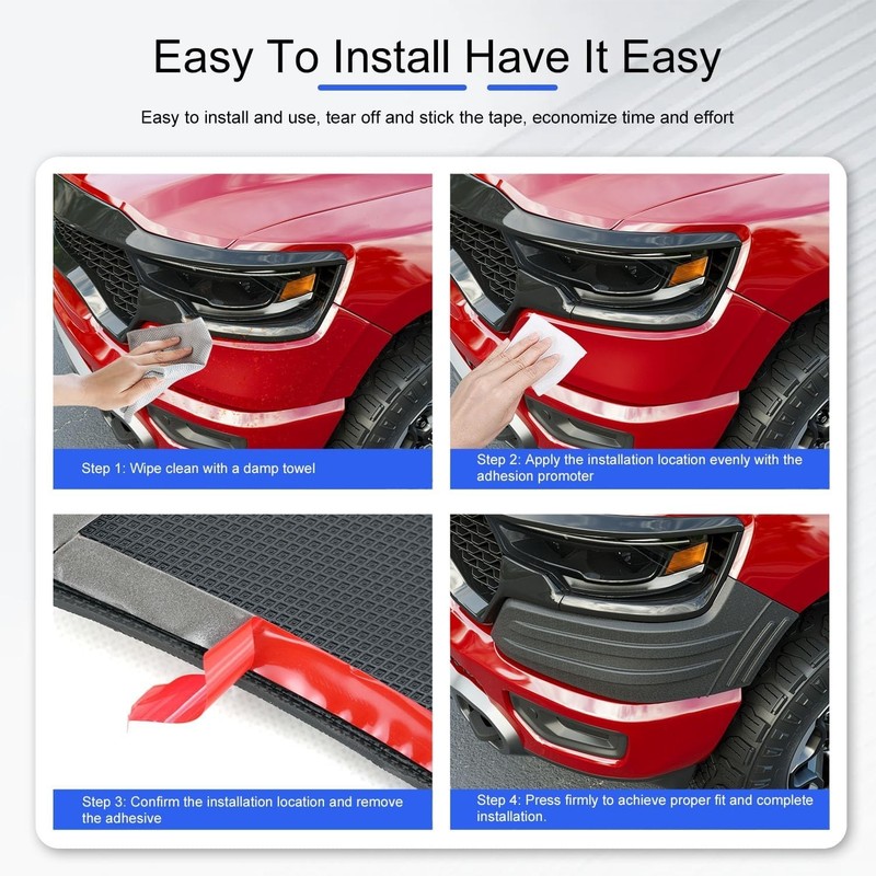 For 2019-2025 Dodge Ram 1500 Front Bumper End Cap Extension Trim End Cover gallery