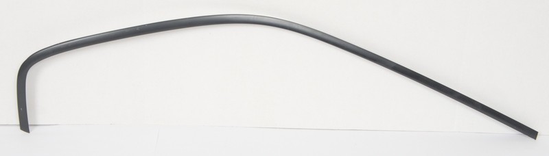 Genuine BMW E38 Door ext trim. Top metal curved strip. Passenger. Rear