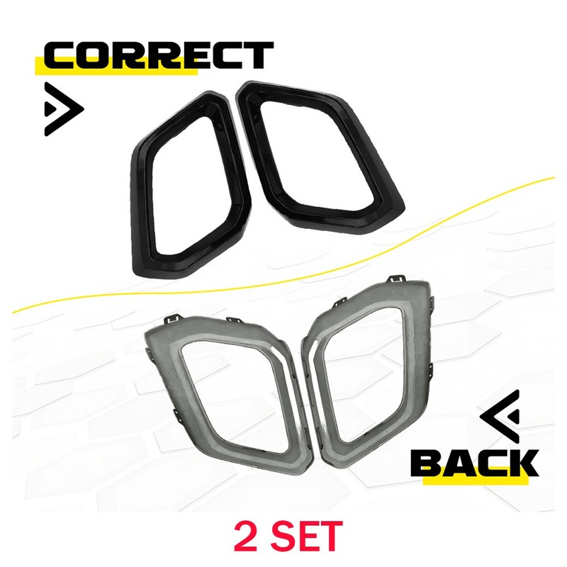 For 2023-2025 Honda CR-V Front Bumper Grille Bezels Lower Trim Left Right 4PCS gallery