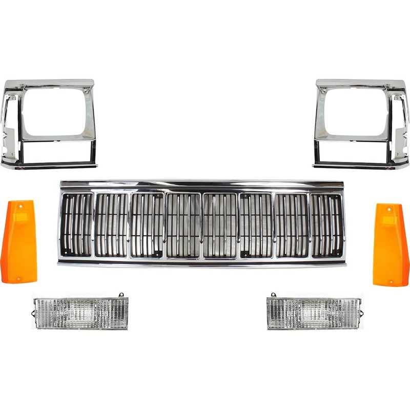 Grille for Jeep Cherokee 1991-1996