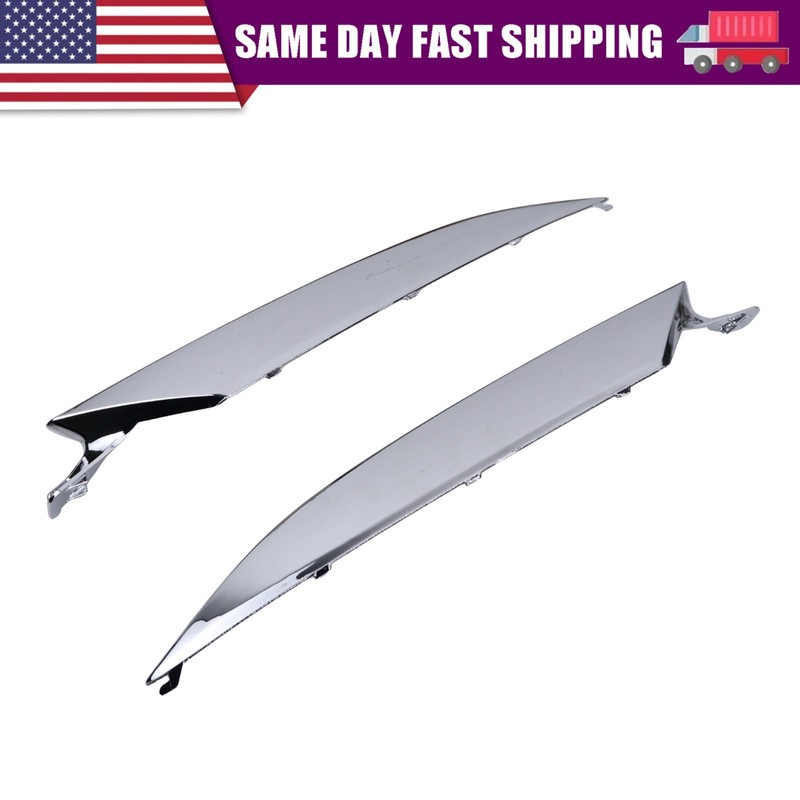 For 2019-2021 Honda HRV HR-V Front Hood Chrome grille & Headlight Trim moding