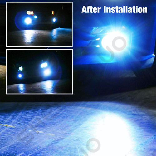 For HONDA DEL SOL 1993-1997 2X 8000K COB Hi/Lo Beam LED Headlight Headlamp gallery