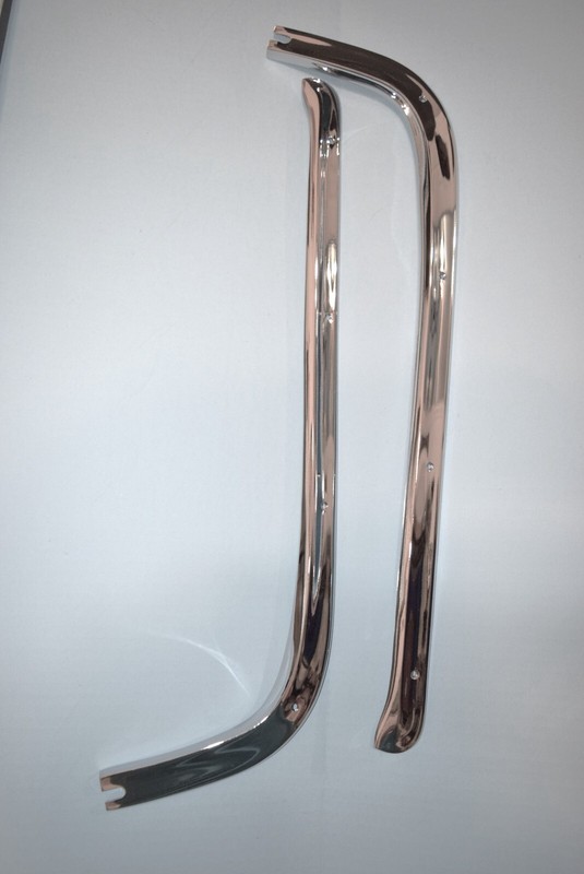 New "Pair" 65-66 Ford Mustang Moldings Convertible Boot Trim / gallery