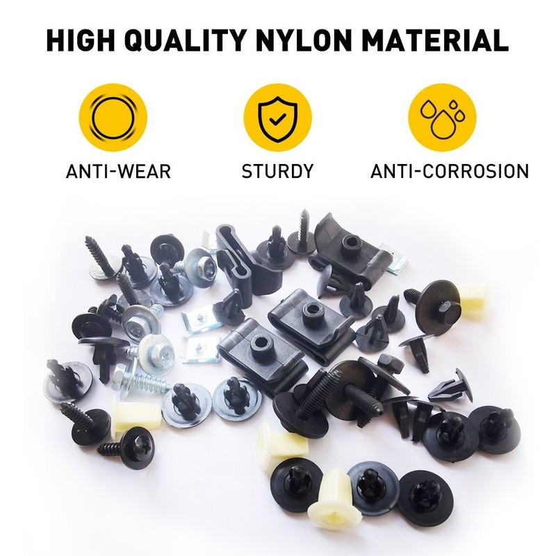 For Toyota Lexus Under Engine Cover Clips Underbody Mudguard Shield Screws EXV gallery