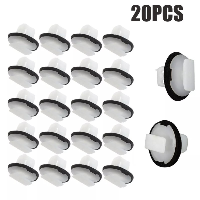20pcs Wheel Arch Trim Clips Set Wing Moulding For Nissan Juke X-Trail T31 Murano
