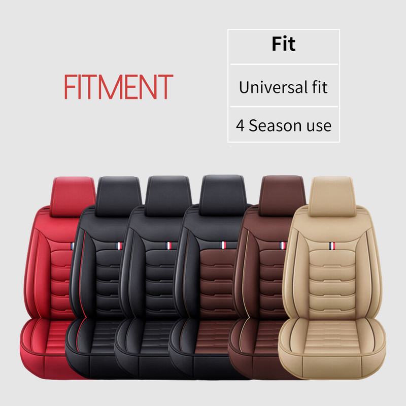 6PCS Per Set Front & Rear Full Set Cushion Leather Protector Pad For Hyundai Car gallery