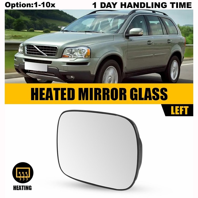 Driver Side Mirror Heated Glass Replacement for Volvo XC90 2003-2006 2004 2005