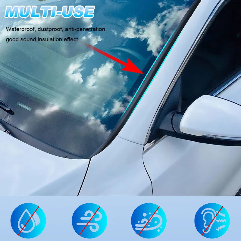 3m/10ft MODIGT High Quality Rubber Roof Windshield Seal Trim for Dodge Models gallery