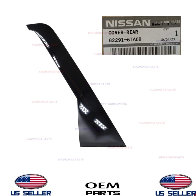 Genuine OEM Rear LEFT Driver Side Rearward Door Applique 2022-2025 Pathfinder