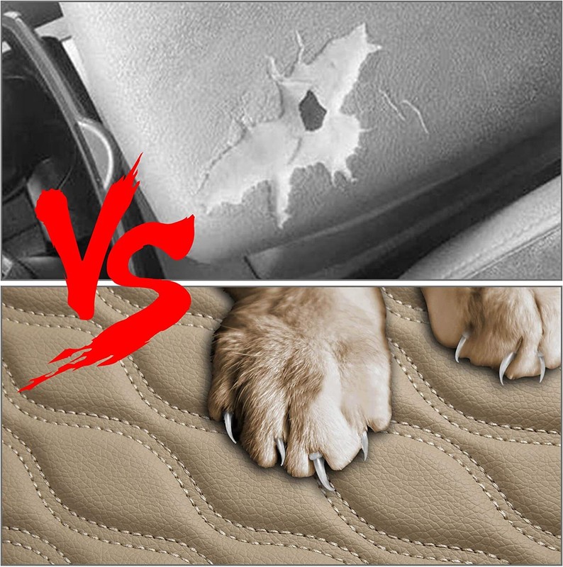 Auto Armrest Pad Cover PU Center Console Box Leather Cushion Mat Universal Car gallery