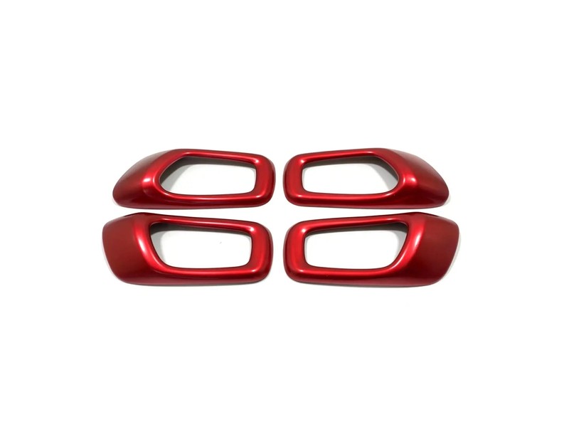 4X Car Handrail Door Handle Bowl Covers Trim For Honda Civic 11th Gen 2022-2024