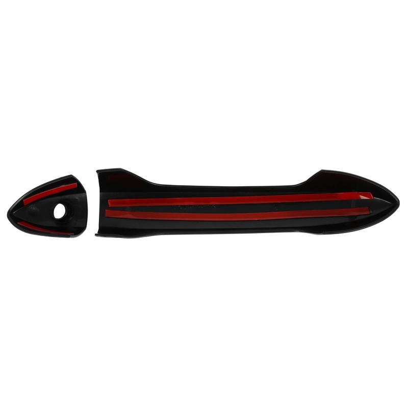 Outside Door Handle Covers For 13-17 Accord 9th Front Rear LH RH Glossy Black gallery