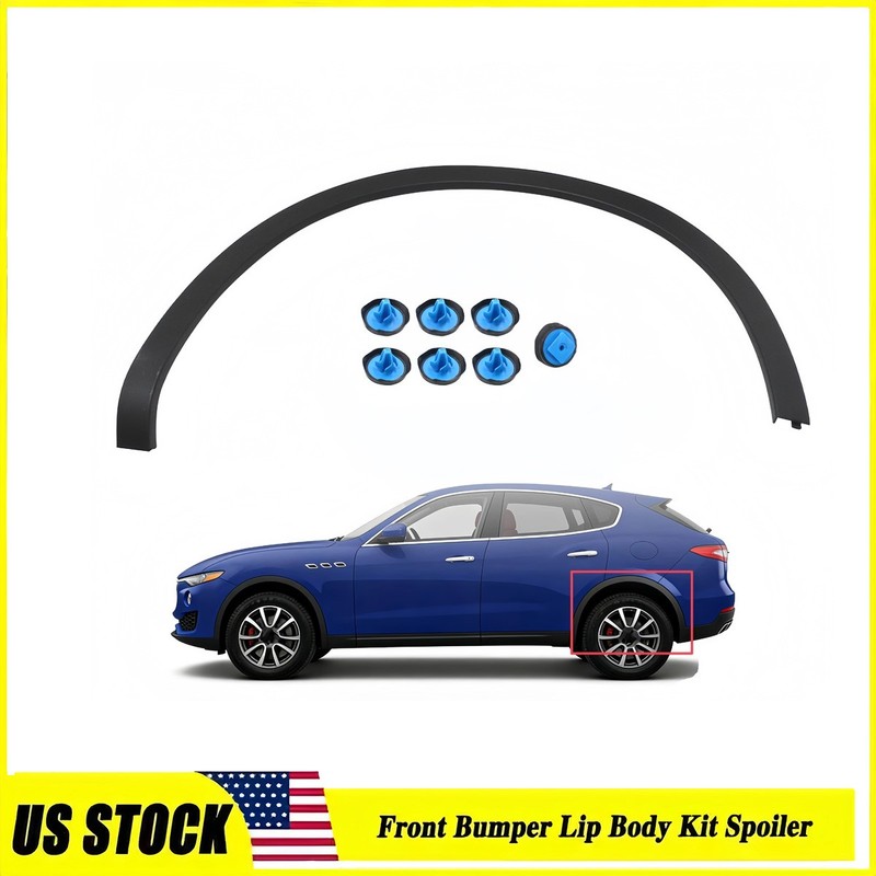 Fits Maserati Levante M161 2017-2020 Black Left Rear Wheel Arch Trim Molding