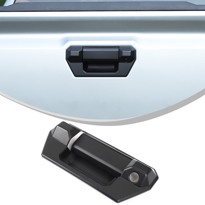 ABS Matte Black Tailgate Door Handle Cover Trim For Toyota Tacoma 2024+ US