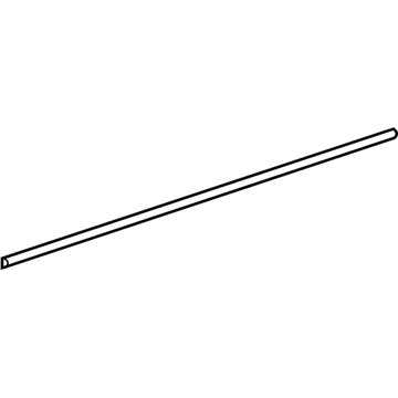 New Genuine Mercedes w204 (w/ 954/955) Door Moulding trim RIGHT Front passenger gallery