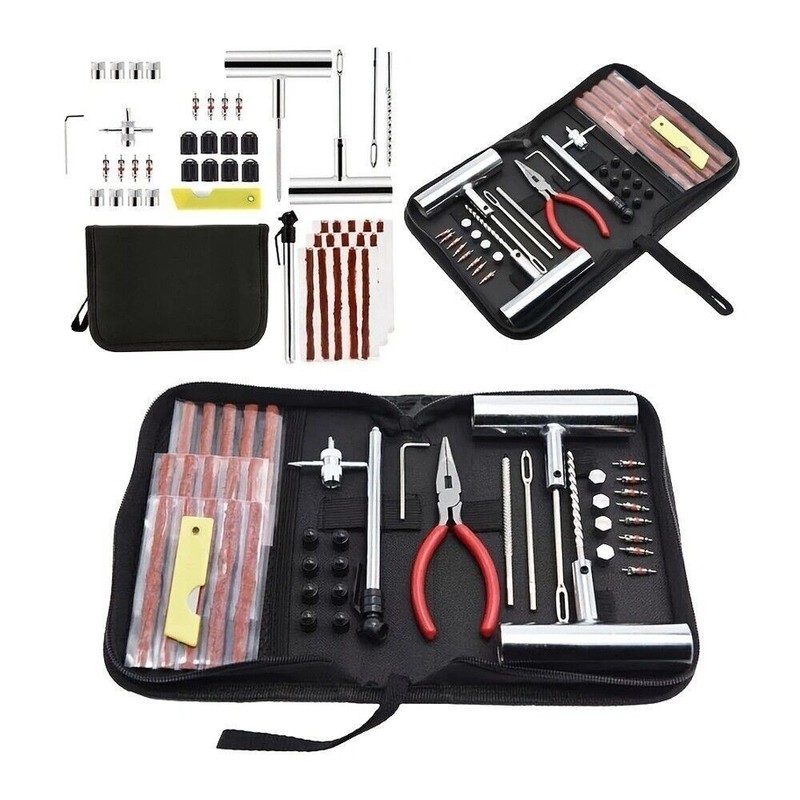 46x/Set Car Metal Tire Repair Kits Auto Tire Plug Repair Tools Patch Repairing gallery