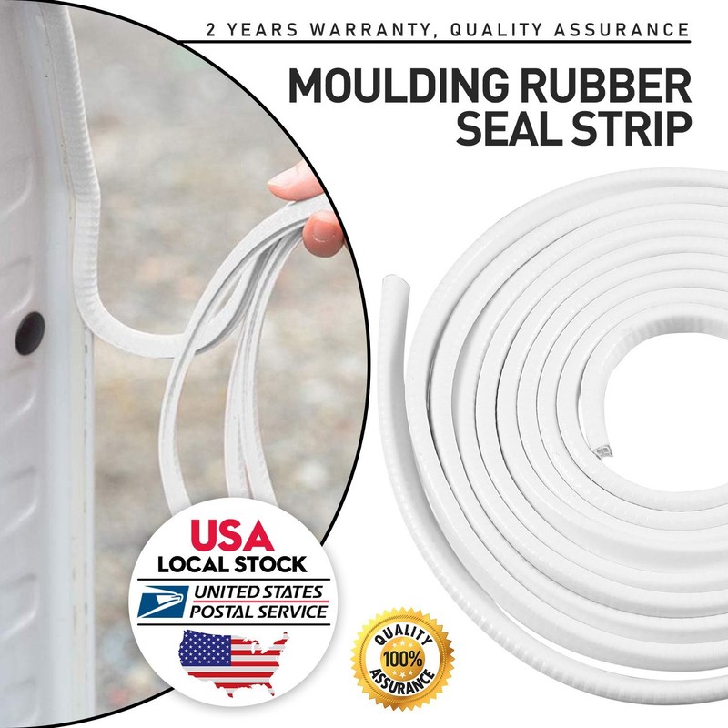 6M U Channel Edging Trim Seal Rubber Door Window Edge Protector Strip U-Shape