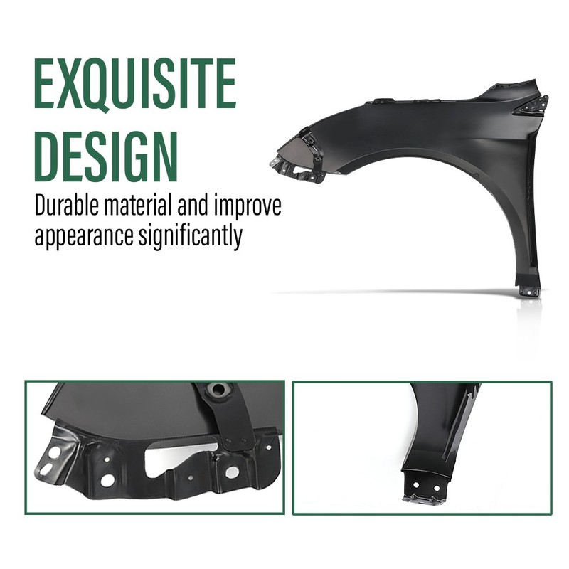 Fender Front Driver/Passenger/Pair Fit For 2013 2014 2015 2016 2017 Cadillac XTS gallery