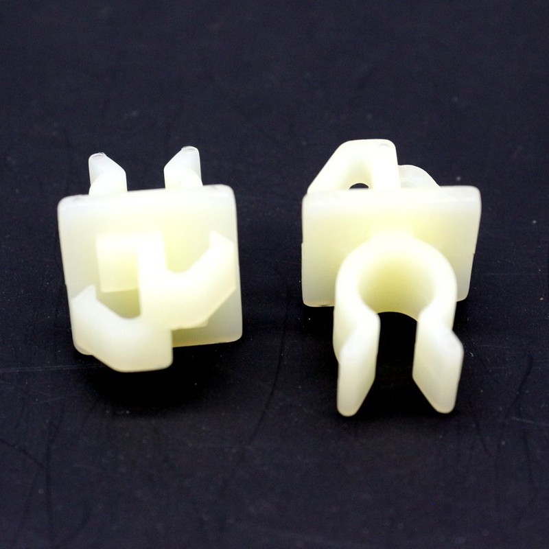 2X Hood Support Prop Rod Clip Holder Holds 6mm & 7mm Rods For Toyota 53452-90351 gallery