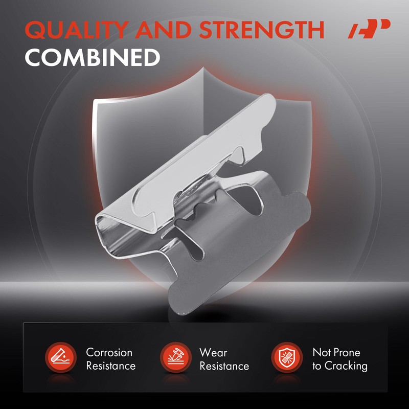 A-Premium 20Pcs 17mm Metal Bumper Cushion Clips Retainer for Toyota Camry Lexus gallery