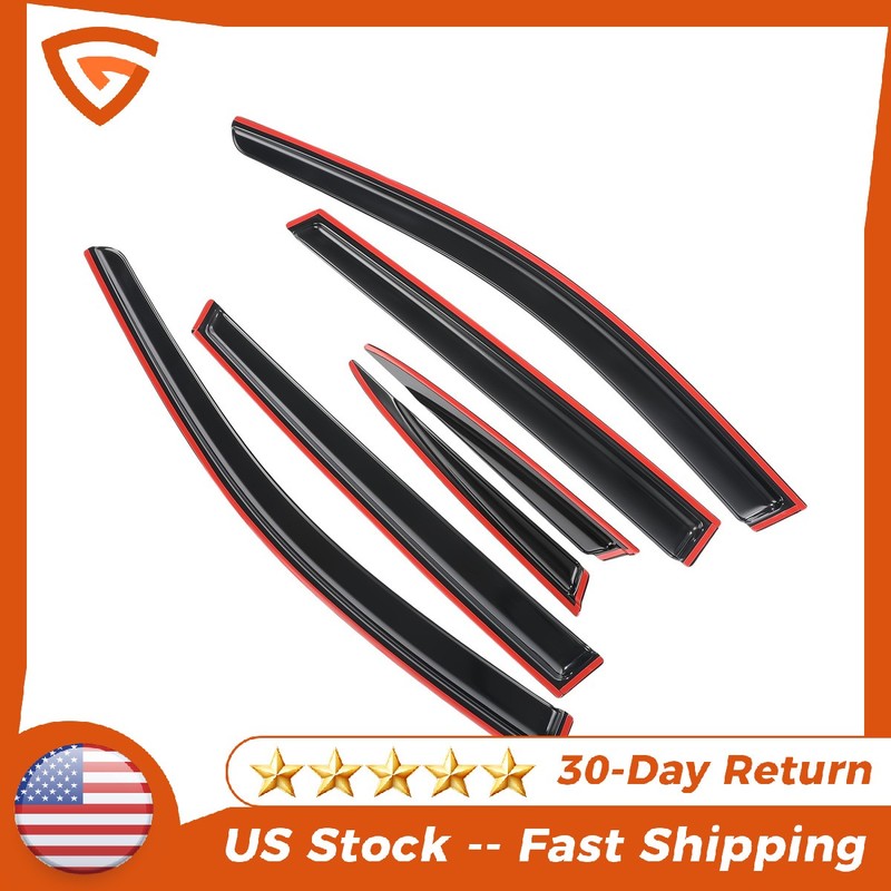 Wind Deflector For 2017-2022 Honda CRV 2017-2022 6pcs Tape-on JDM 6x New