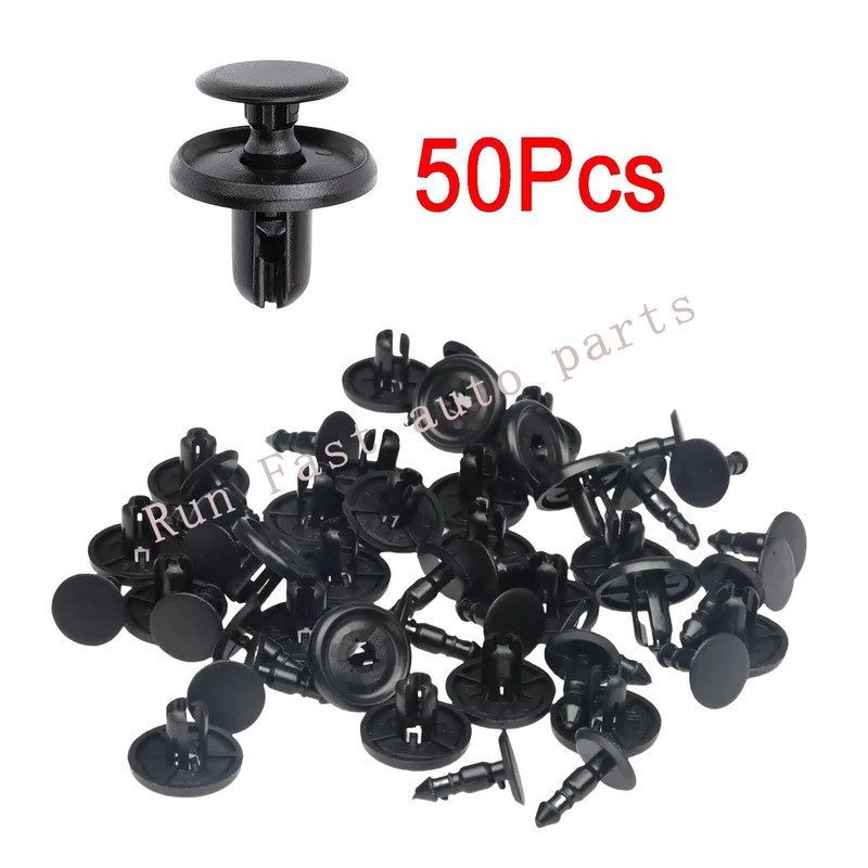 Set of 50 for Mitsubishi Subaru MR288150 Bumper Fender Liner Retainer Clips